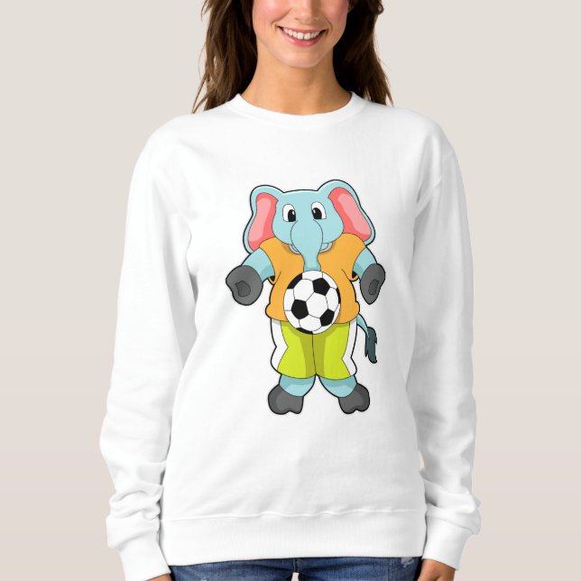 Moletom Elefante no Esporte do Futebol (Frente)