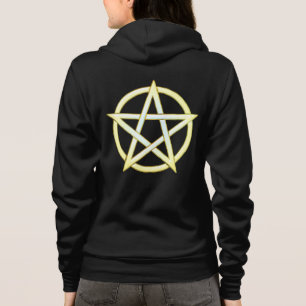 Moletom Elegância Celestial: Pearl Pentagram
