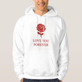 Moletom Elegant Rose Emblem Warming Hearts Valentine day