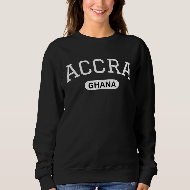 Moletom Elegant Style Accra City Ghana Africa Souvenir (Frente)