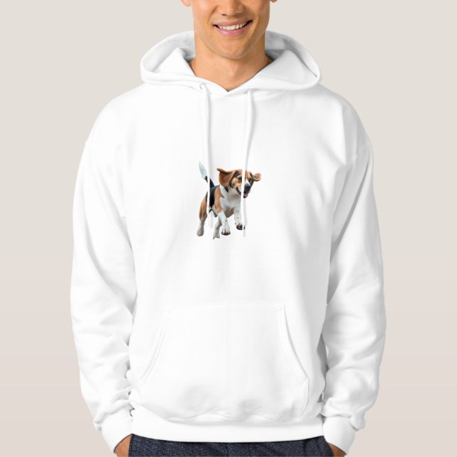 Moletom Elegante Beagle Hoodie (Frente)