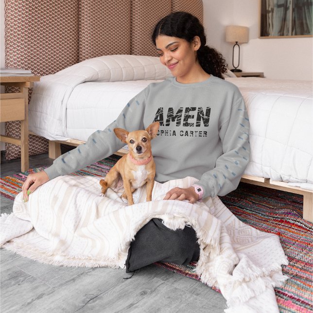 Moletom Elegante Boho Christian Christmas Women's Basic (Criador carregado)