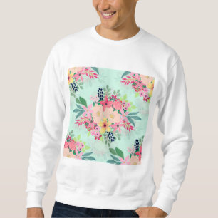 Moletom Elegante Floral - Pintor de Aquarela - Design Girl