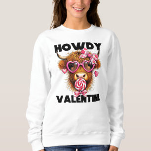 Moletom Elegante Howdy Namorados: Amor Ocidental bonito