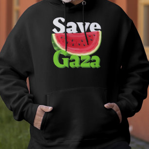 Moletom Elegante Salve Gaza Melancia Palestina