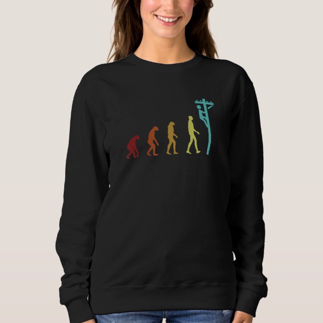 Moletom Eleicial Evolution Lineworker Wiremen Worker El (Frente)