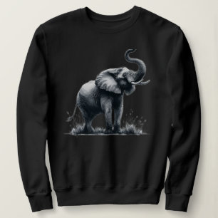 Moletom Elephant Animal Art