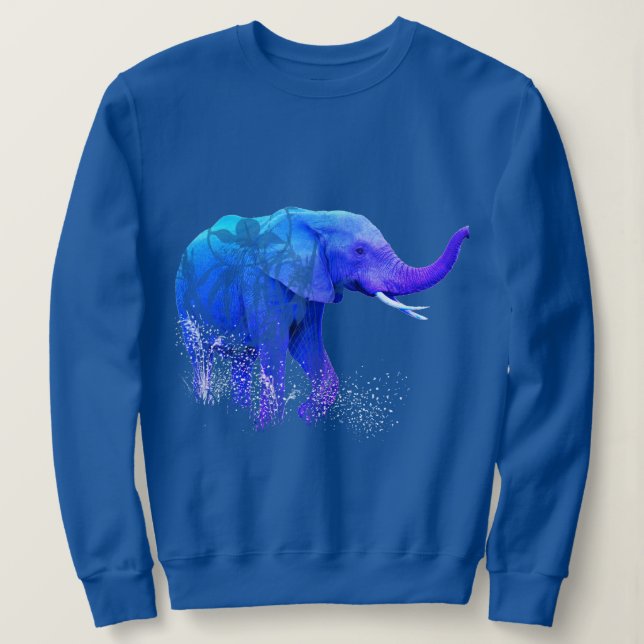 Moletom Elephant Animal Art (Frente do Design)