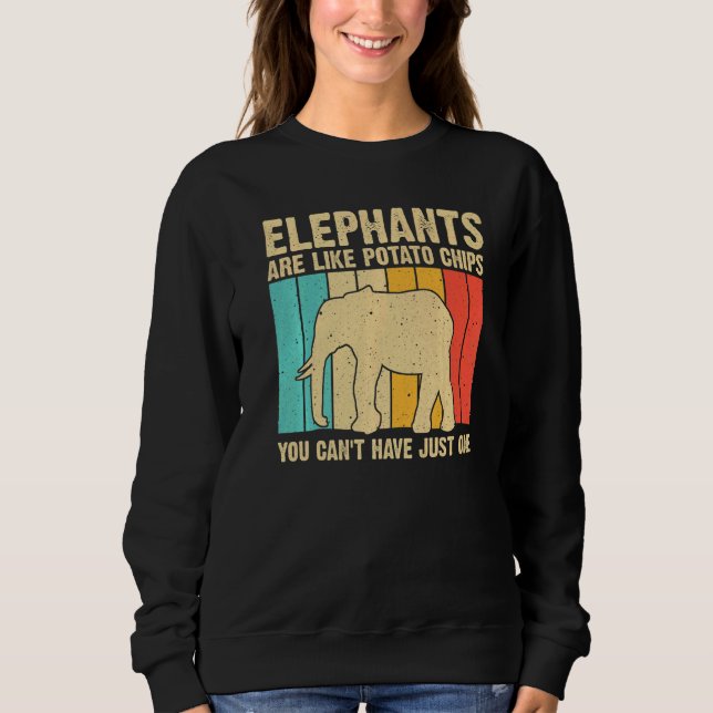 Moletom Elephant For Men Women Indian Elephant Mammoth Vin (Frente)
