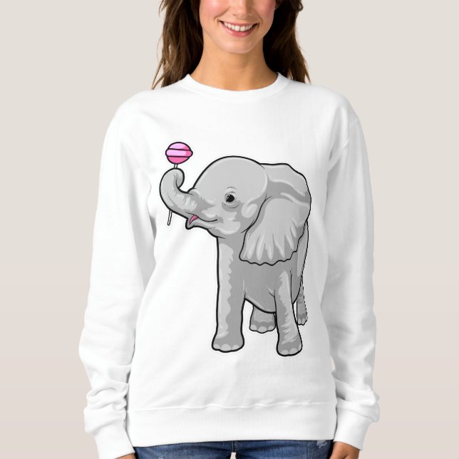Moletom Elephant Lollipop (Frente)