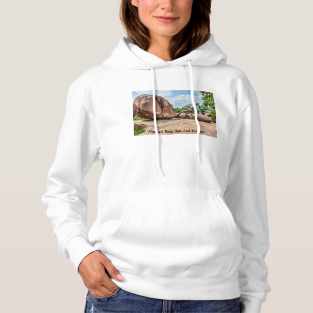 Moletom Elephant Rocks State Park Hoodie (Frente)