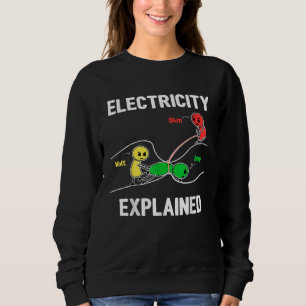 Moletom Eletricidade Explicada Ohm Volt Ampere Eletricista