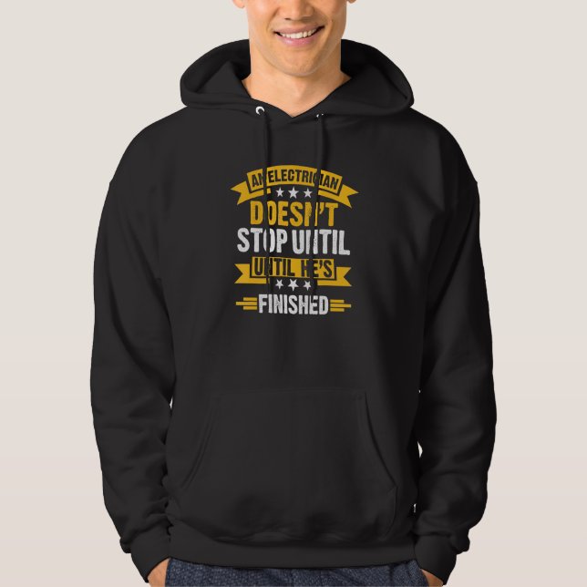 Moletom Elétrico Não Pára Até Eletrônico (Frente)
