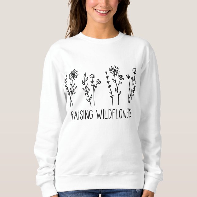 Moletom Elevação de Flores Selvagens (Frente)