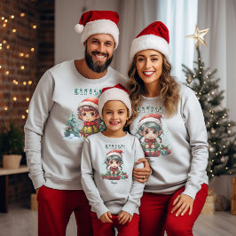 Moletom Elf de Natal Personalizado