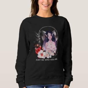 Moletom Elf Fairy Seja Você Mesmo Inspiradora Quote Waterc