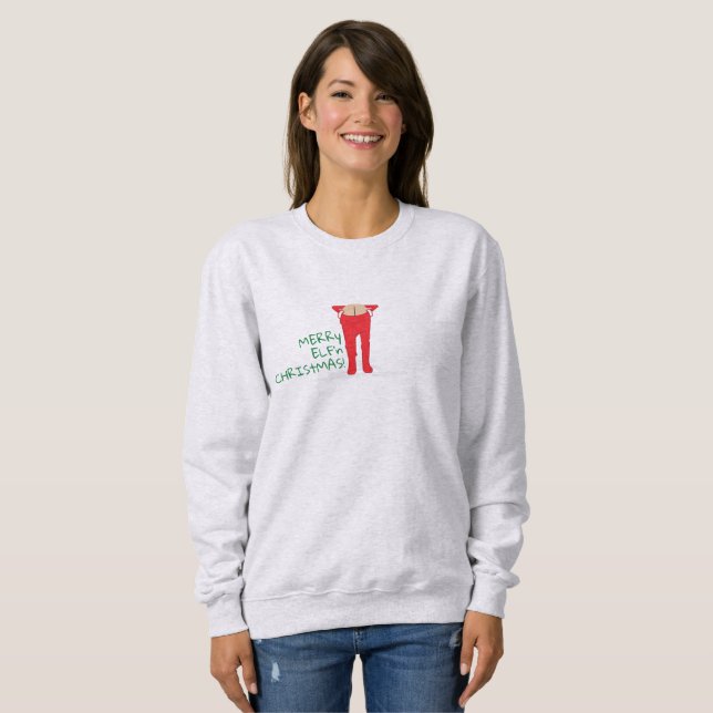 Moletom Elf'n Elf Moon Christmas (Frente Completa)