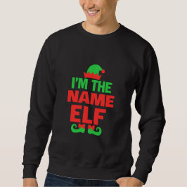 Moletom Elfo de Natal Personalizado