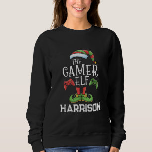 Moletom Elfo Gamer Personalizado Vídeo de Natal de Jogos