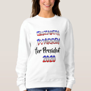 Moletom Elizabeth Warren para o Presidente 2020