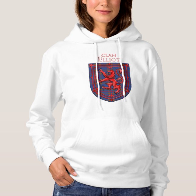 Moletom Elliot Tartan Scottish Xadrez Lion Rampant (Frente)