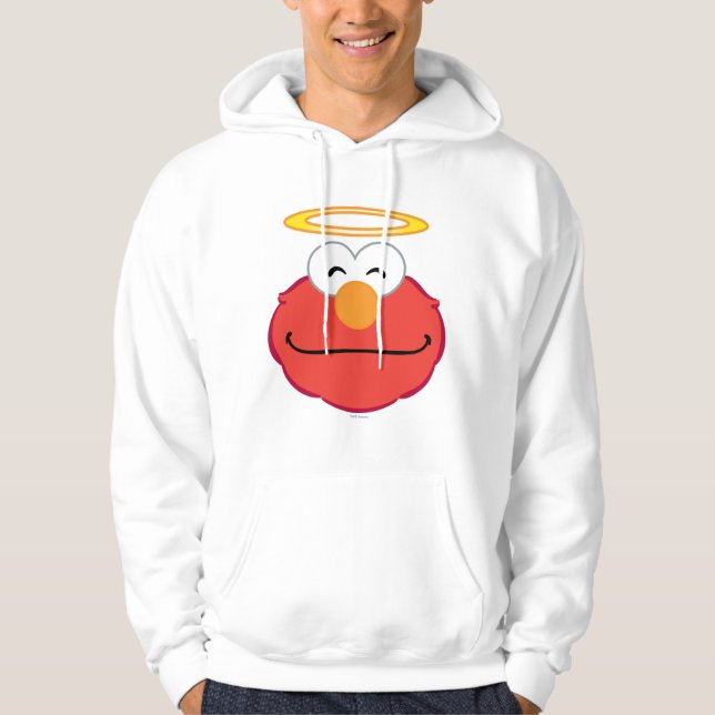 Moletom Elmo Rosto Sorridente com Halo (Frente)