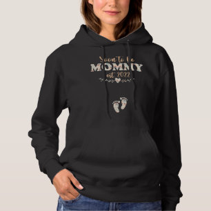 Moletom Em Breve Ser Mamãe 2022 Dia de as mães Primeira Ve