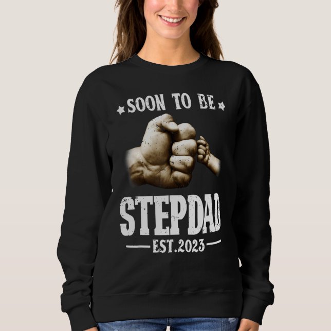 Moletom Em Breve, Stepdad 2023 Anúncio De Gravidez (Frente)