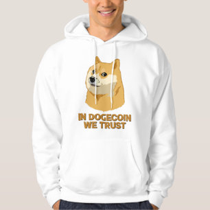 Moletom Em Dogecoin Nós Confiamos Em Criptomoeda Cripto F