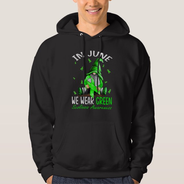 Moletom Em Junho, Vestimos Verde Para A Sensibilização Par (Frente)