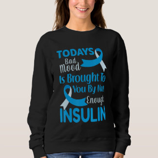 Moletom Em novembro Vestimos Diabetes T1d T2d Diabetes Azu