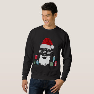 Moletom Em "onde meu Ho Ho Ho?" Camisola do Natal
