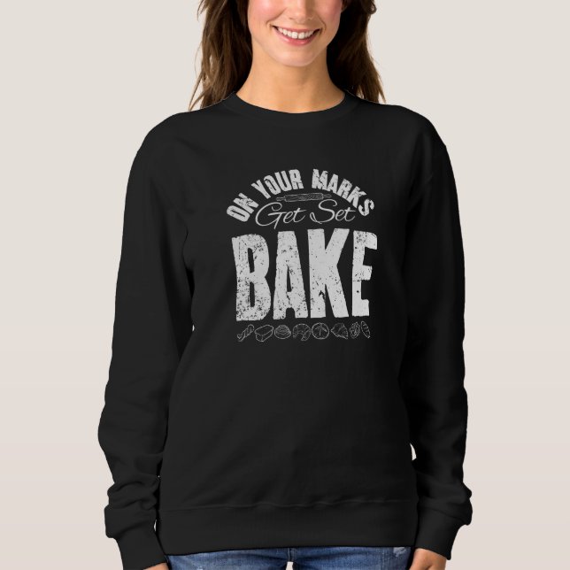 Moletom Em Suas Marcas, Defina Assar Baker Paery Chef (Frente)