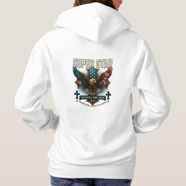 Moletom Emblem da Superestrela Eagle (Verso)