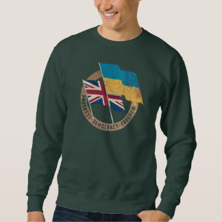 Moletom Emblema de Amizade Ucrânia-Reino Unido