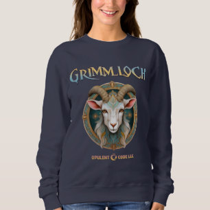 Moletom Emblema de Cabra Grimmloch RPG de Fantasia