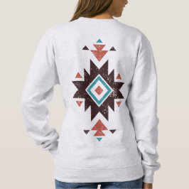 Moletom Emblema de Diamante Boho