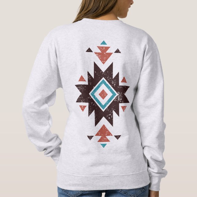 Moletom Emblema de Diamante Boho (Verso)