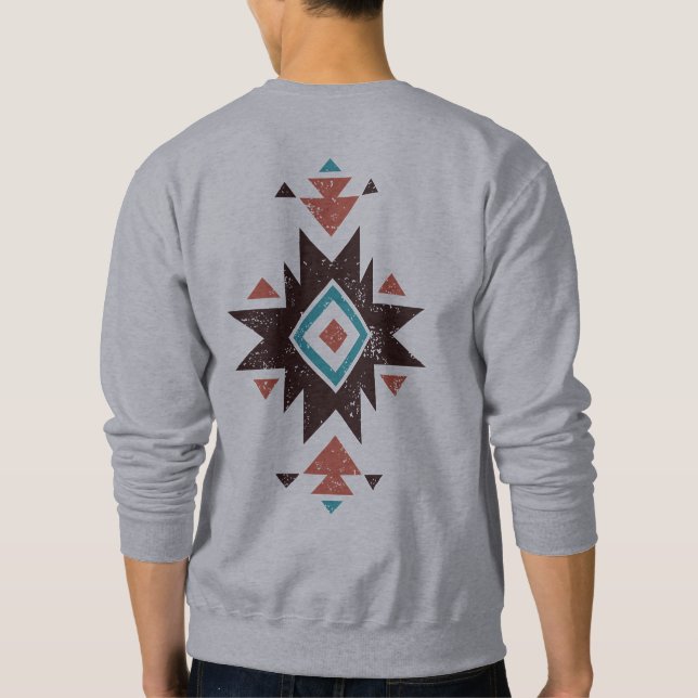 Moletom Emblema de Diamante Boho (Verso)