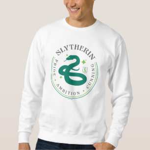Moletom Emblema de Orgulho da Casa da Cobra Verde SLYTHERI