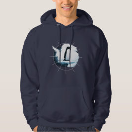 Moletom Emblema de Pinguim da Antártida – Design de Explor