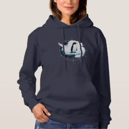 Moletom Emblema de Pinguim da Antártida – Design de Explor