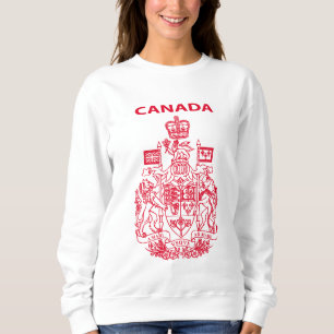 Moletom emblema nacional do Canadá