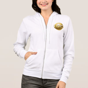 Moletom Emblema VIP Ouro 3D de Luxo