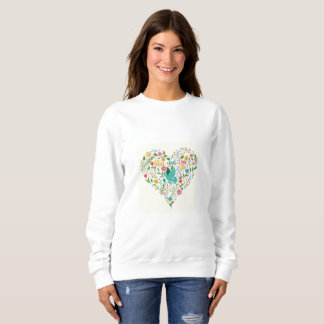 Moletom Embrace Harmony: Piece e Love T-Shirt