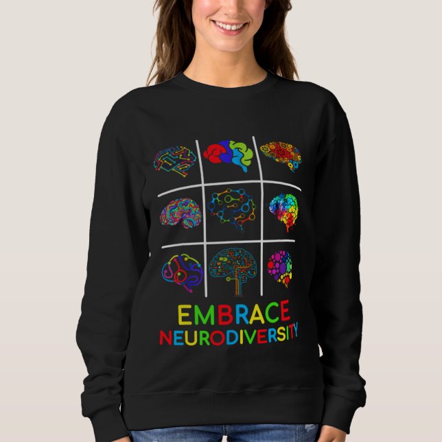 Moletom Embrace Neurodiversity Video Game Autism Awareness (Frente)
