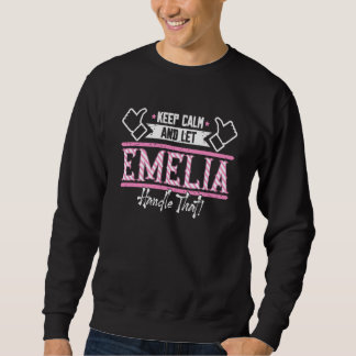 Moletom Emelia Keep Calm and let Emelia Handle that