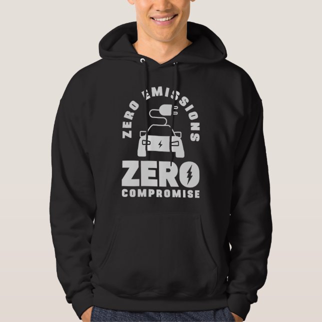 Moletom Emissões Zero Sem Concessões Bateria Elétrica Ve (Frente)