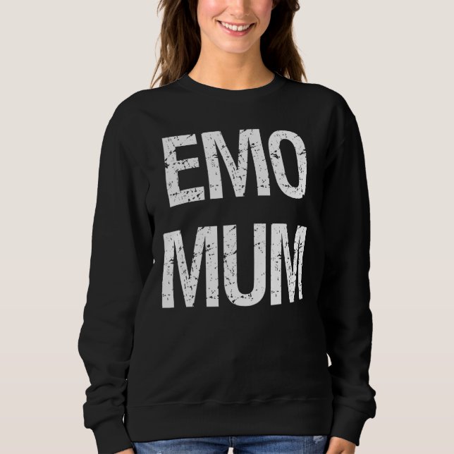 Moletom emo mum is not dead Classic (Frente)