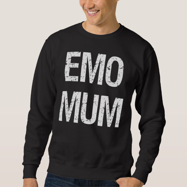 Moletom emo mum is not dead Classic (Frente)